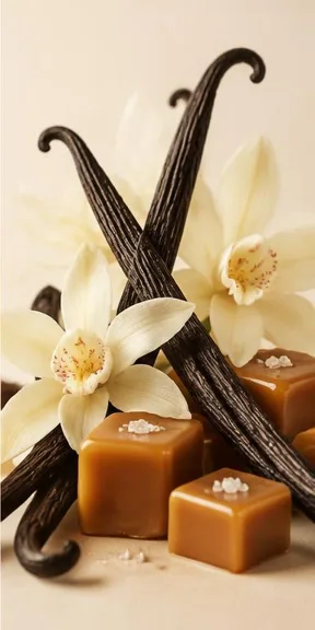 Baunilha e caramelo